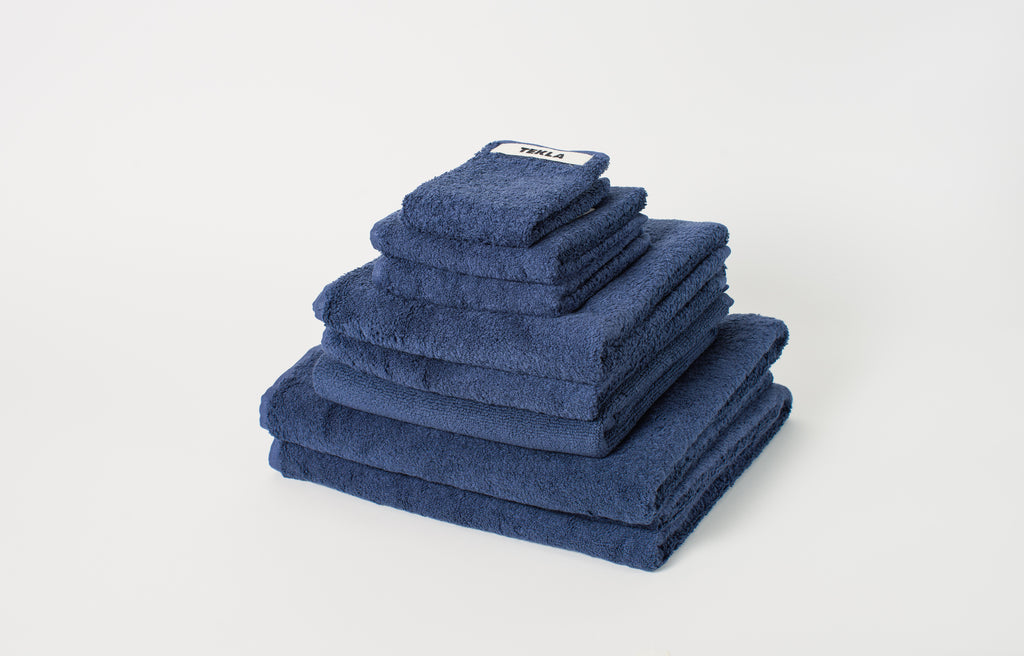 Navy Washcloth