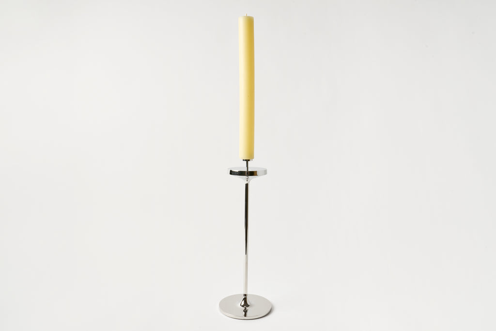 Embassy Stainless Steel Candlestick - Medium