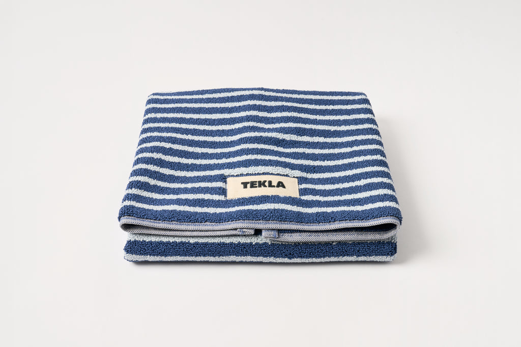 River Stripes Bath Mat