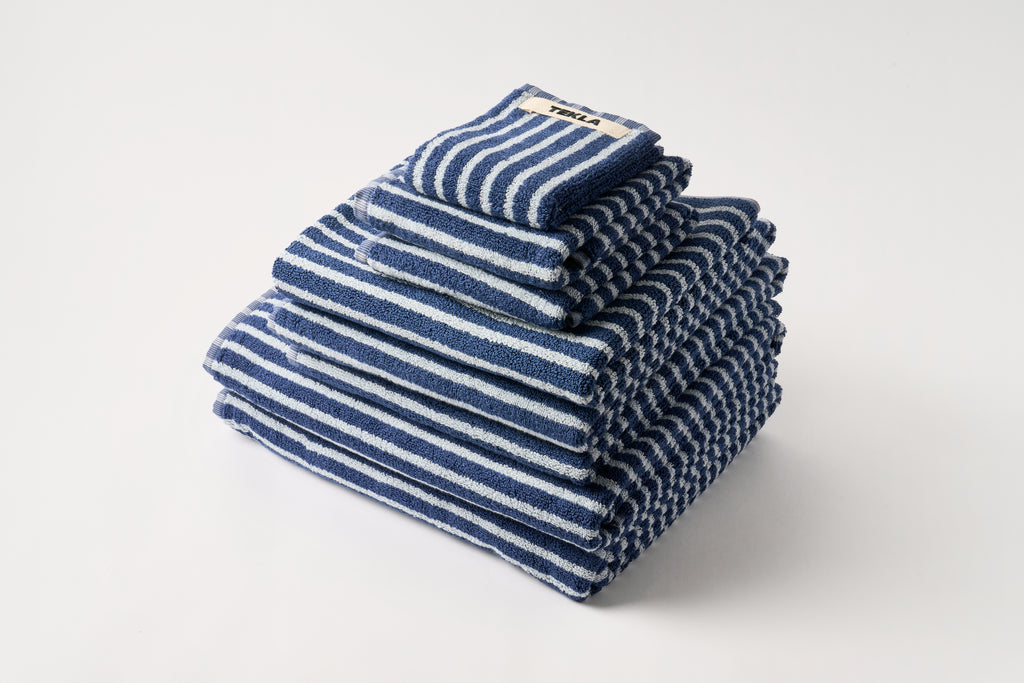 River Stripes Guest Towel