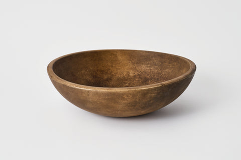 Antique Wood Bowl A.
