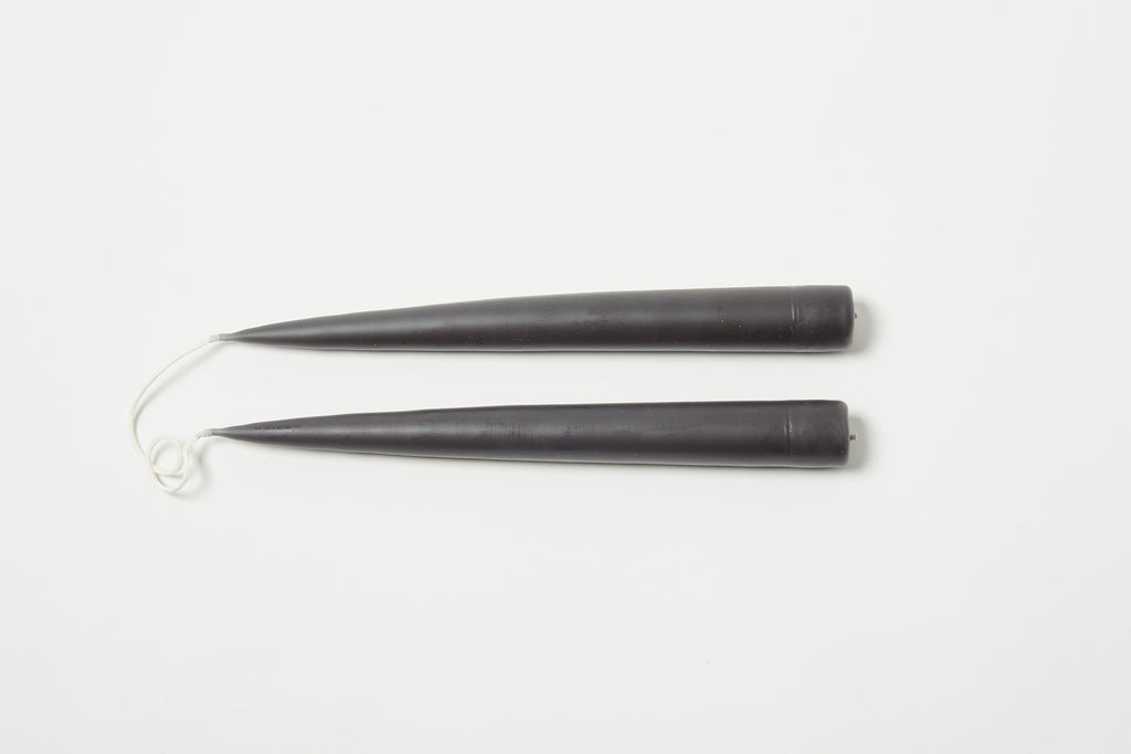 Black 9" Taper Candle